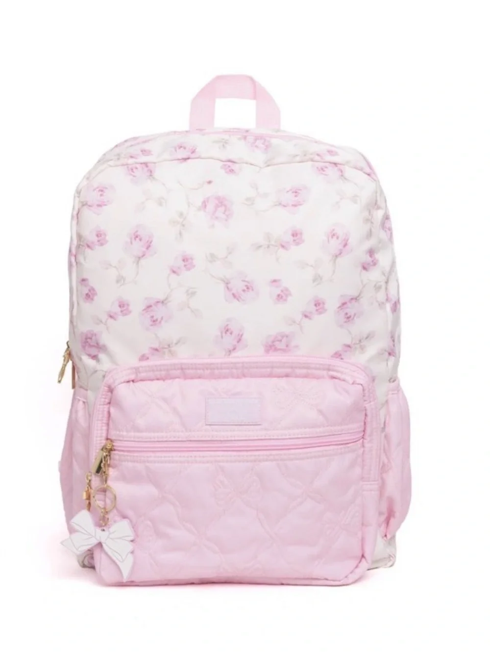 LoveShackFancy x Target - Yoobi Ribbon Rosa Backpack Sterling Dusk
